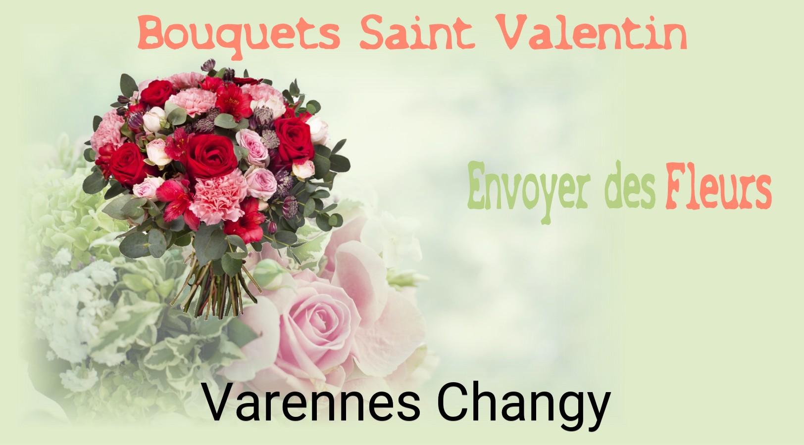Roses de Saint-Valentin livrées à Varennes-Changy